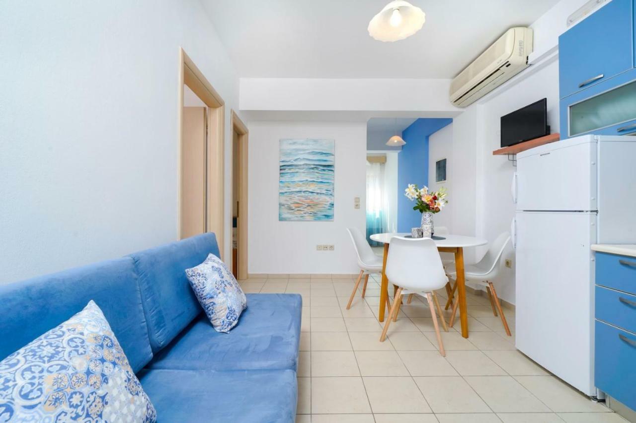 L&K Apartment Golden Beach Chrisi Ammoudia Esterno foto