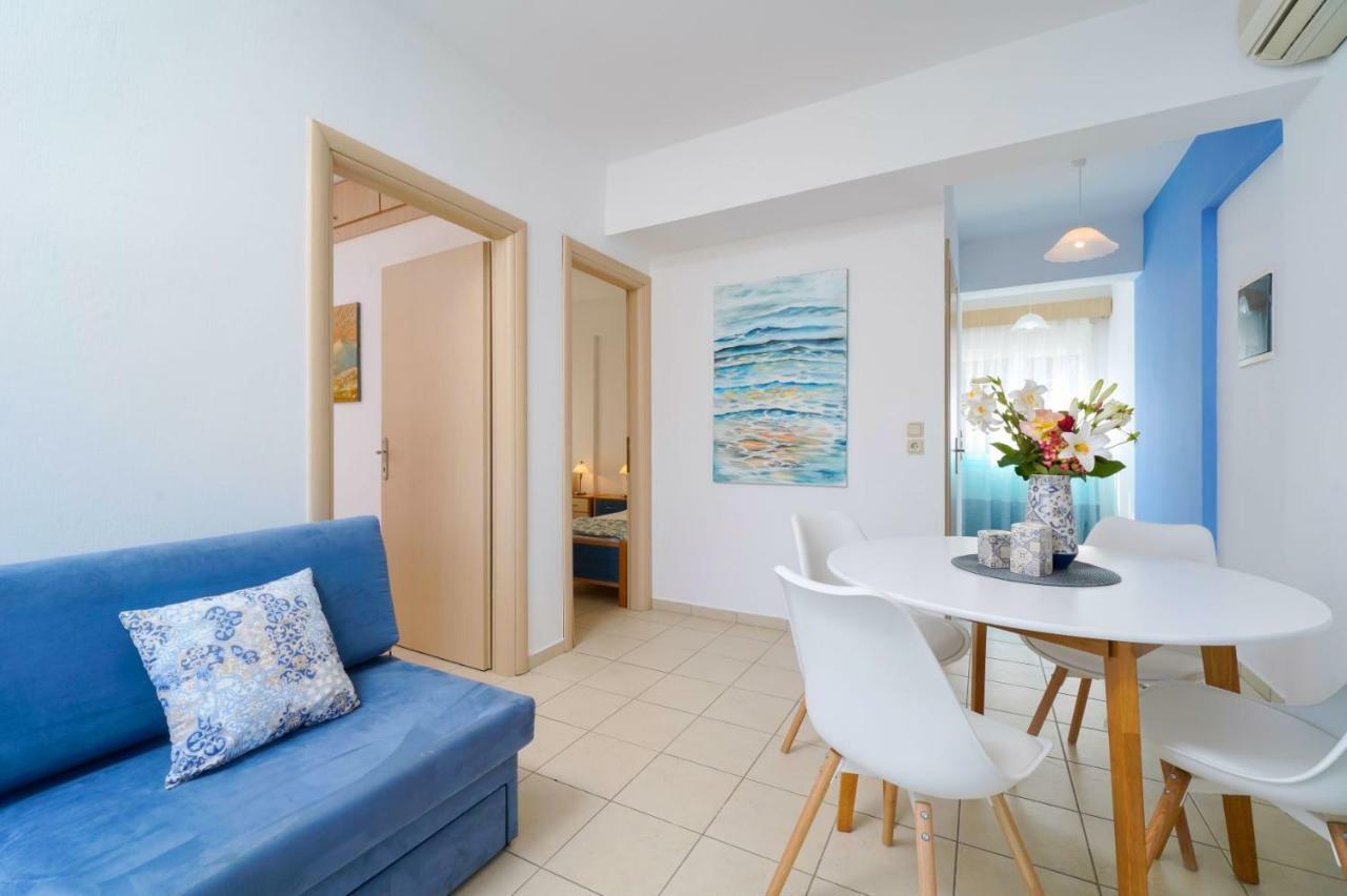 L&K Apartment Golden Beach Chrisi Ammoudia Esterno foto