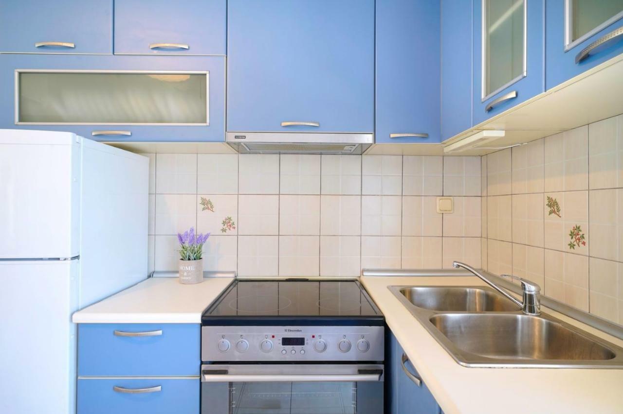 L&K Apartment Golden Beach Chrisi Ammoudia Esterno foto